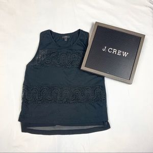 J Crew Lace Detail Tank